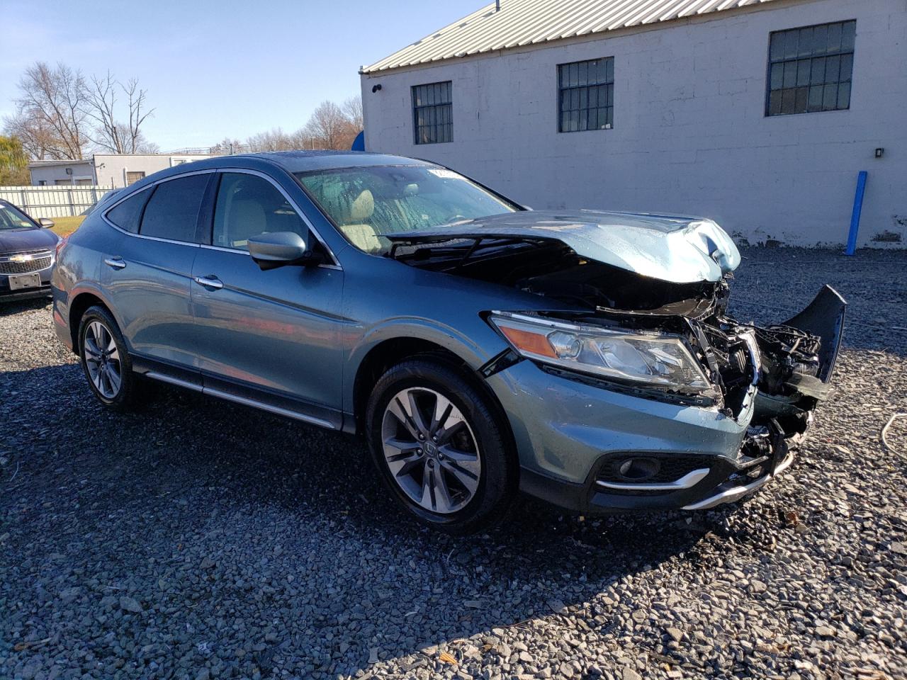 2013 Honda Crosstour VIN 5J6TF2H54DL006776 Copart auction photo, front end damage thumbnail 4