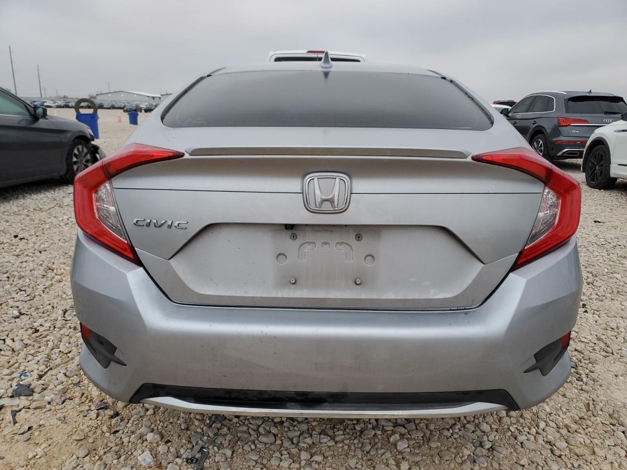 2020 Honda Civic VIN 19XFC1F34LE018523 Copart auction photo, front end / side damage thumbnail 6