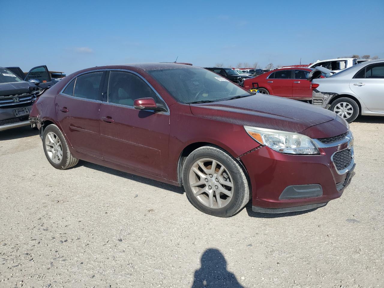 2015 Chevrolet Malibu VIN 1G11C5SL2FF202370 Copart auction photo, rear end / front end damage thumbnail 4