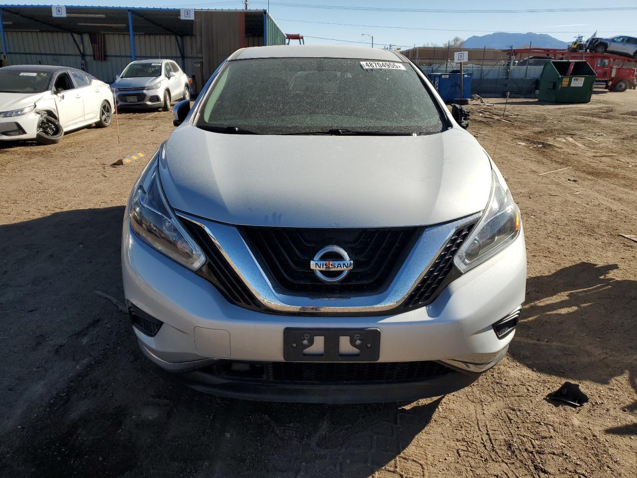 2018 Nissan Murano VIN 5N1AZ2MH2JN180572 Copart auction photo, all over damage thumbnail 5