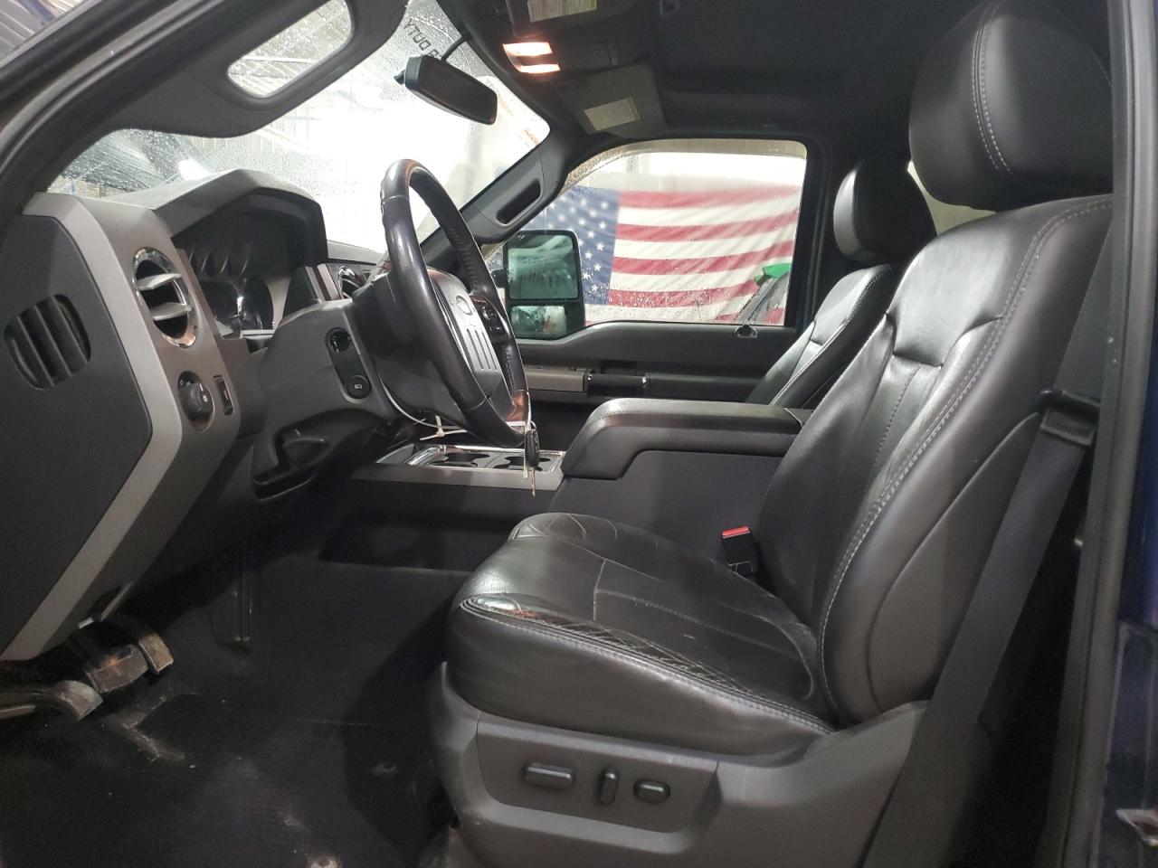 2011 Ford F350 VIN 1FT8W3BT5BEC40998 Copart auction photo, front end / mechanical damage thumbnail 7