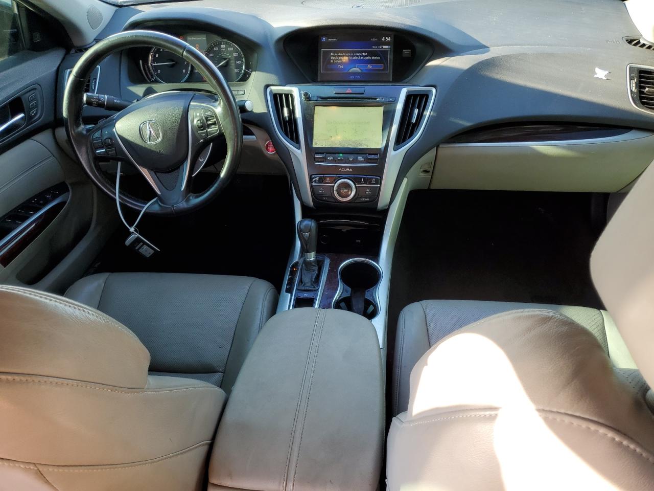 2015 Acura TLX VIN 19UUB1F56FA023372 Copart auction photo, rear end / front end damage thumbnail 8