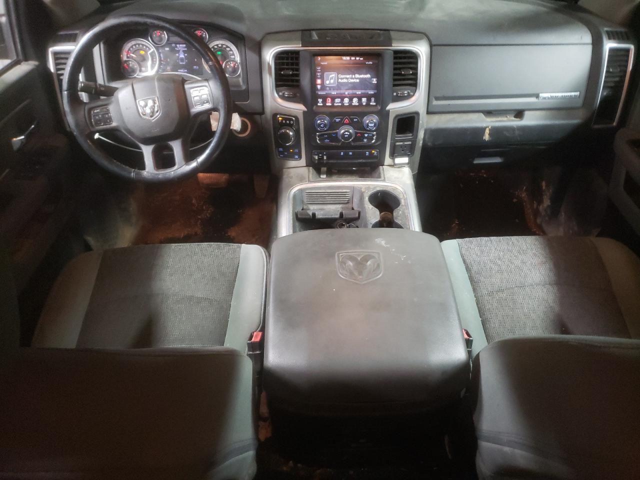 2016 RAM 1500 VIN 1C6RR7GT4GS204179 Copart auction photo, front end / side damage thumbnail 8