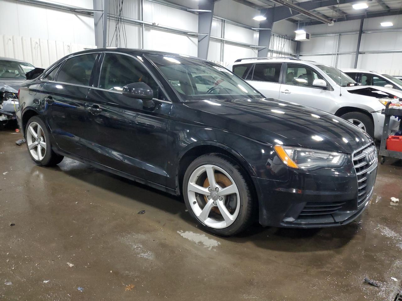2015 Audi A3 VIN WAUACGFF9F1062447 Copart auction photo, rear end damage thumbnail 4