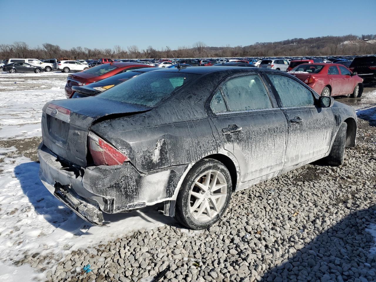 2012 Ford Fusion VIN 3FAHP0JG8CR162785 Copart auction photo, rear end damage thumbnail 3