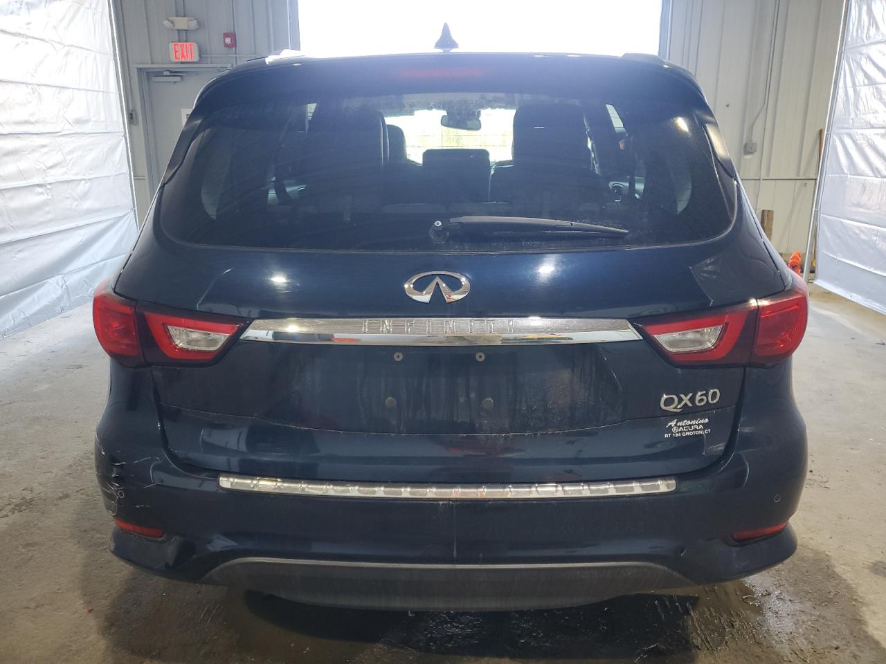 2017 Infiniti QX60 VIN 5N1DL0MMXHC546218 Copart auction photo, side / minor dent/scratches damage thumbnail 6