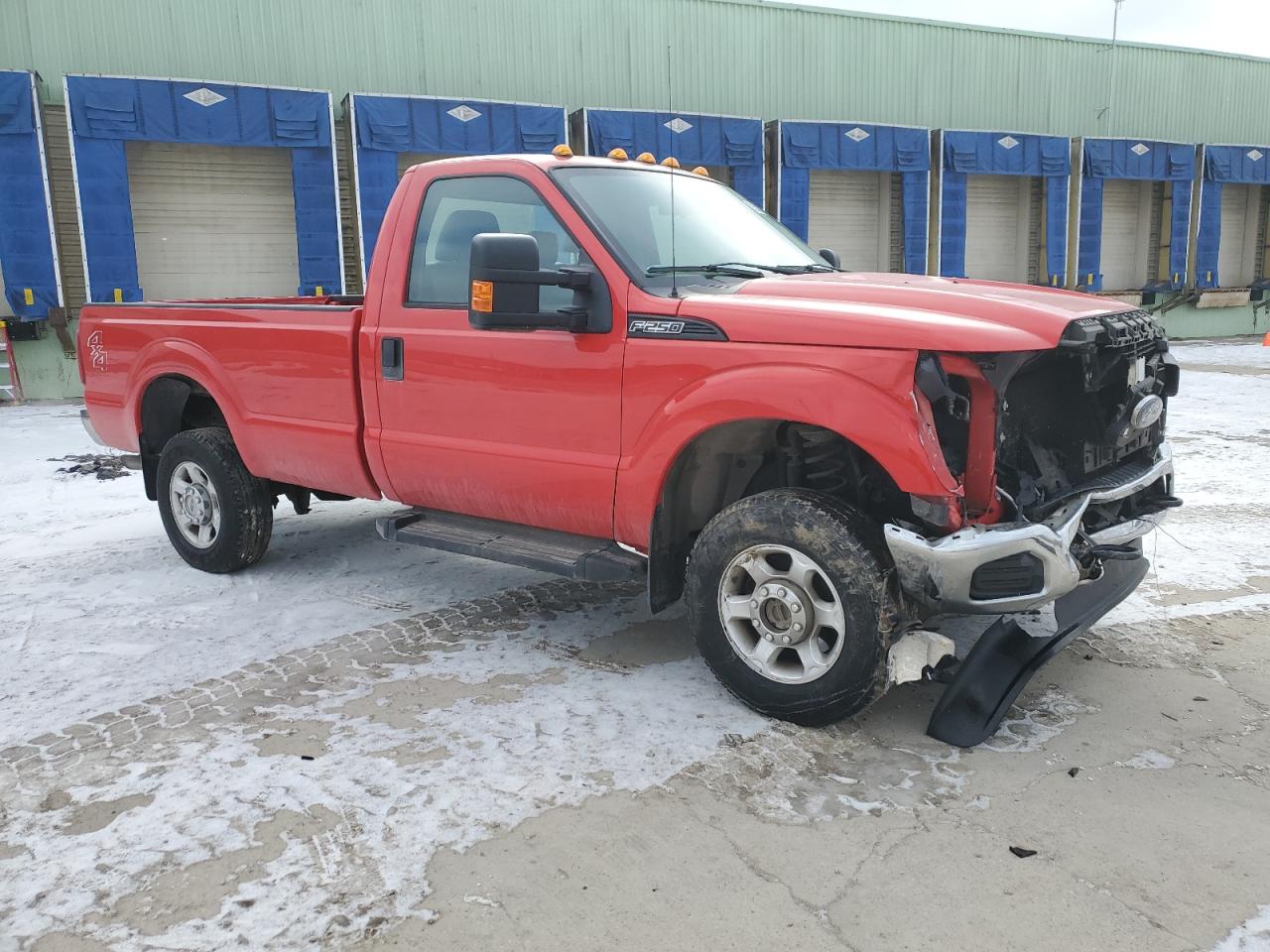 2016 Ford F250 VIN 1FTBF2B66GEC56371 Copart auction photo, front end damage thumbnail 4