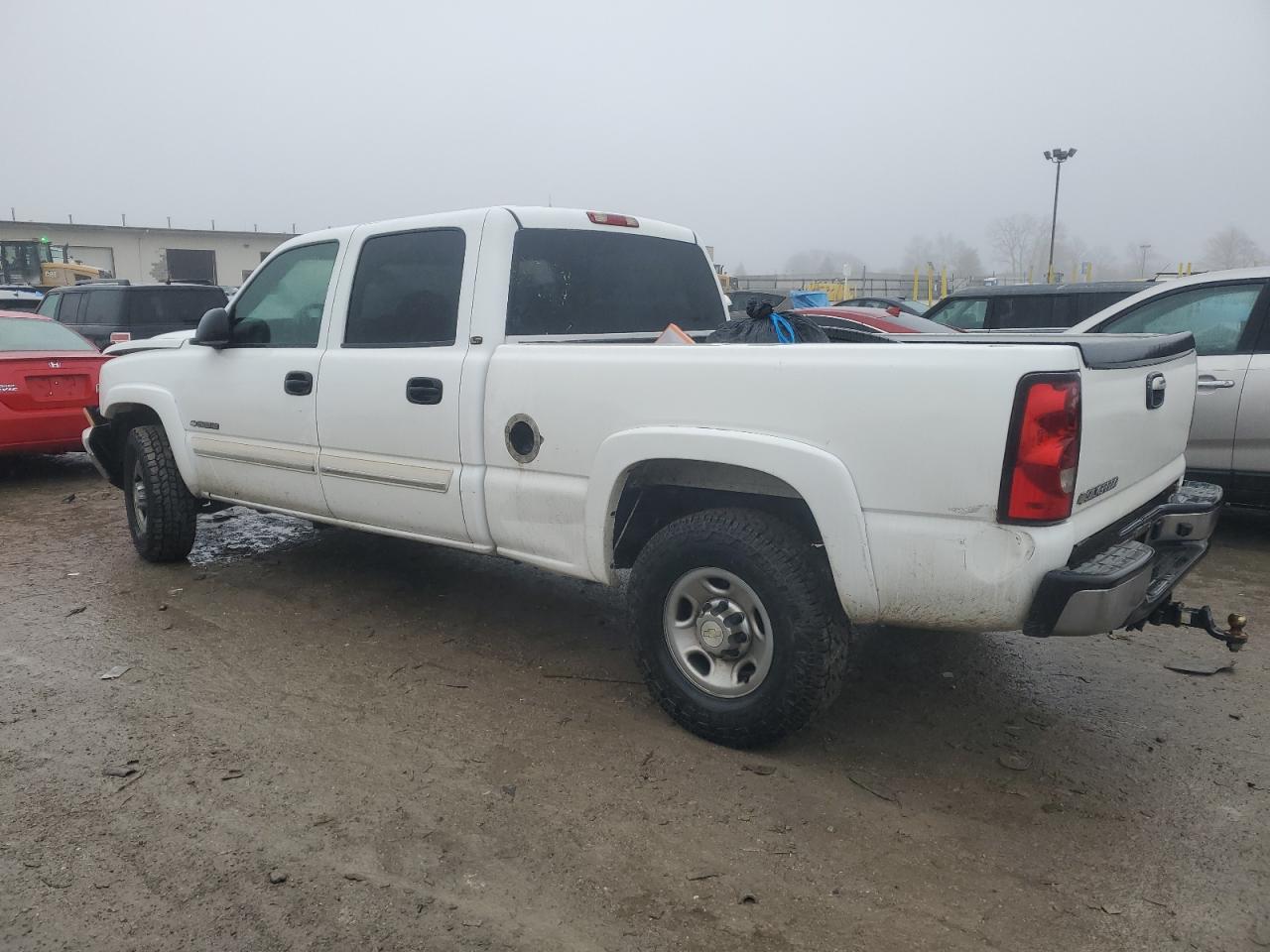 2007 Chevrolet Silverado VIN 1GCGC13U87F148754 Copart auction photo, front end / mechanical damage thumbnail 2