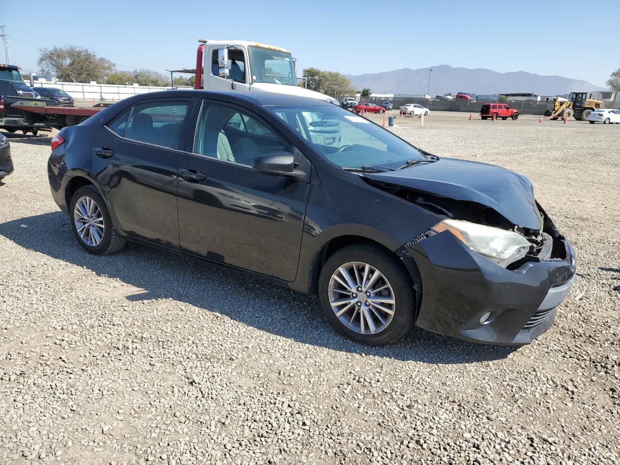2014 Toyota Corolla VIN 5YFBURHE4EP112234 Copart auction photo, front end damage thumbnail 4