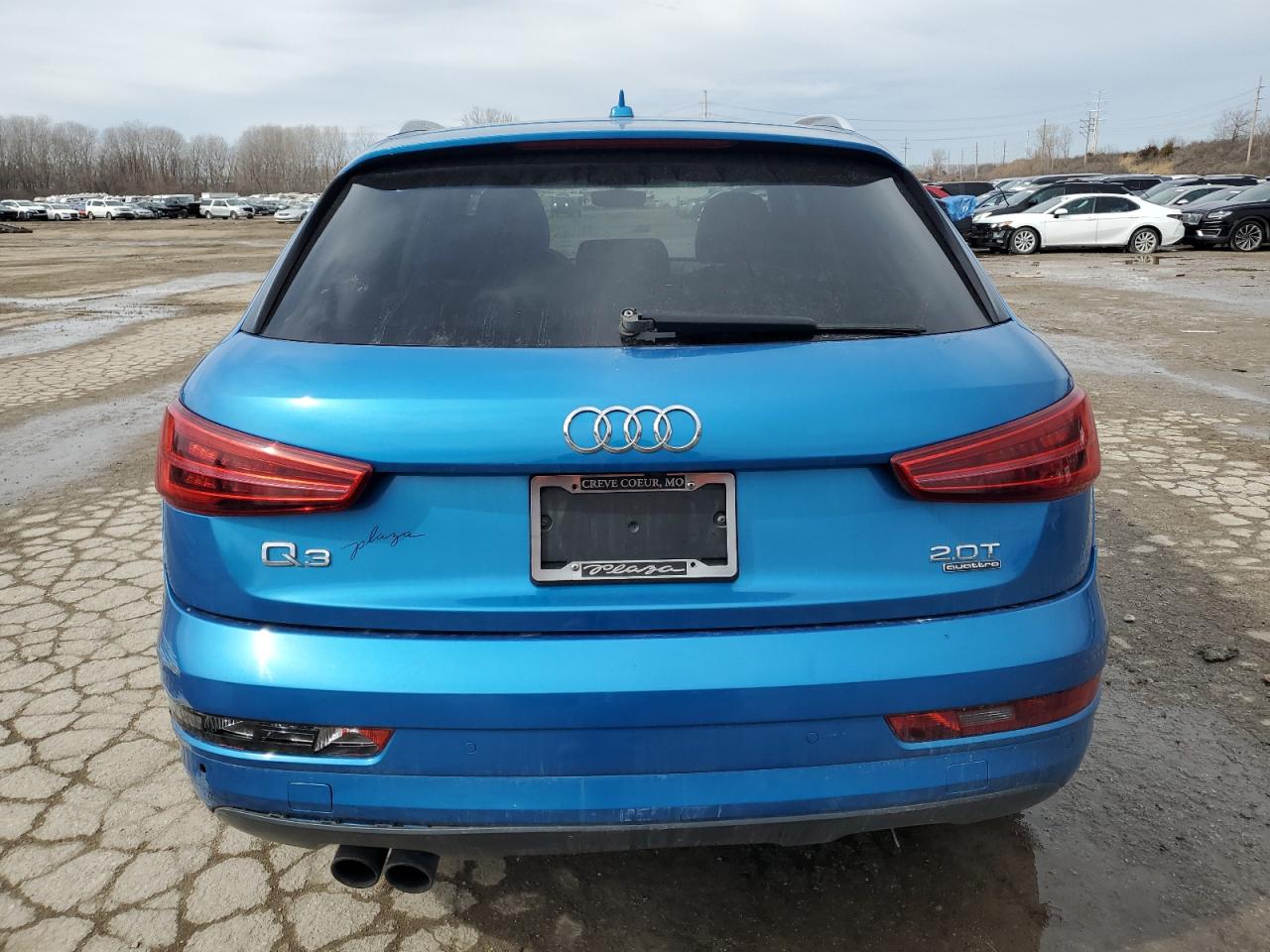 2016 Audi Q3 VIN WA1EFCFS2GR021429 Copart auction photo, rear end damage thumbnail 6