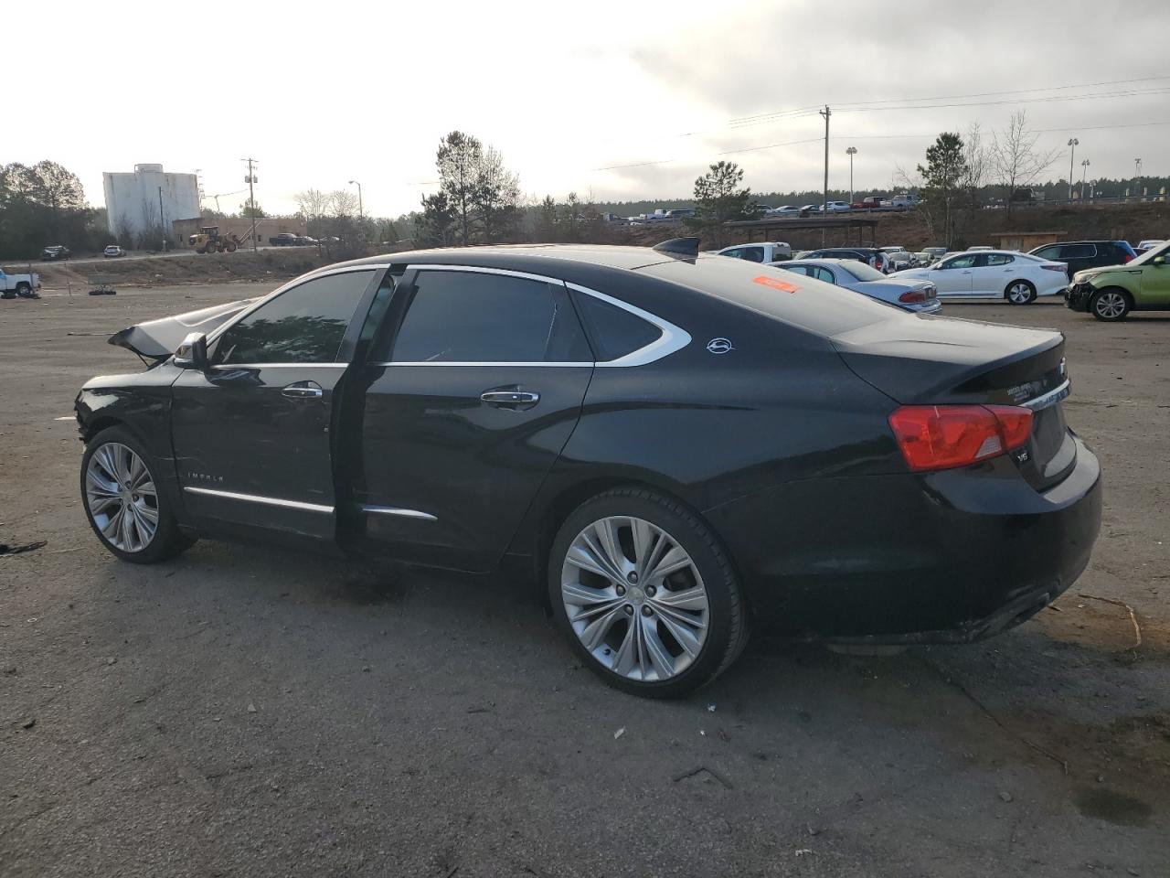 2015 Chevrolet Impala VIN 2G1165S35F9159658 Copart auction photo, front end / side damage thumbnail 2