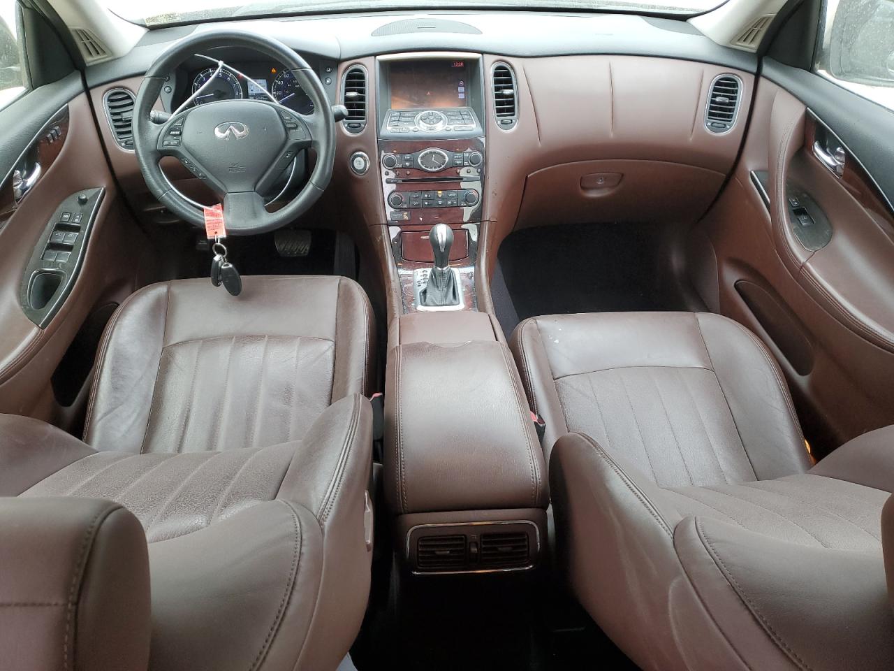 2017 Infiniti QX50 VIN JN1BJ0RR8HM413623 Copart auction photo, front end / rear end damage thumbnail 8