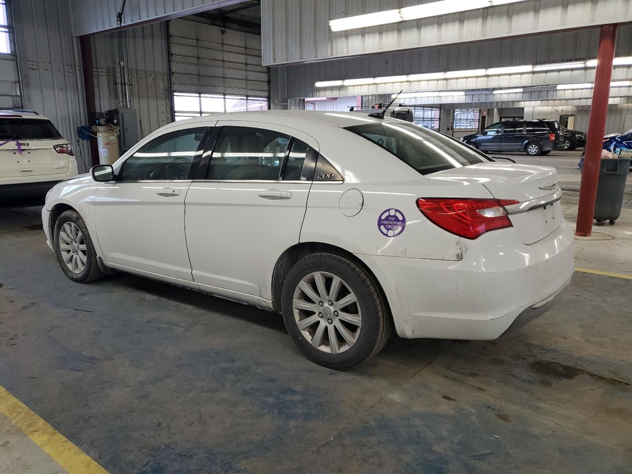 2013 Chrysler 200 VIN 1C3CCBBB5DN587839 Copart auction photo, front end damage thumbnail 2