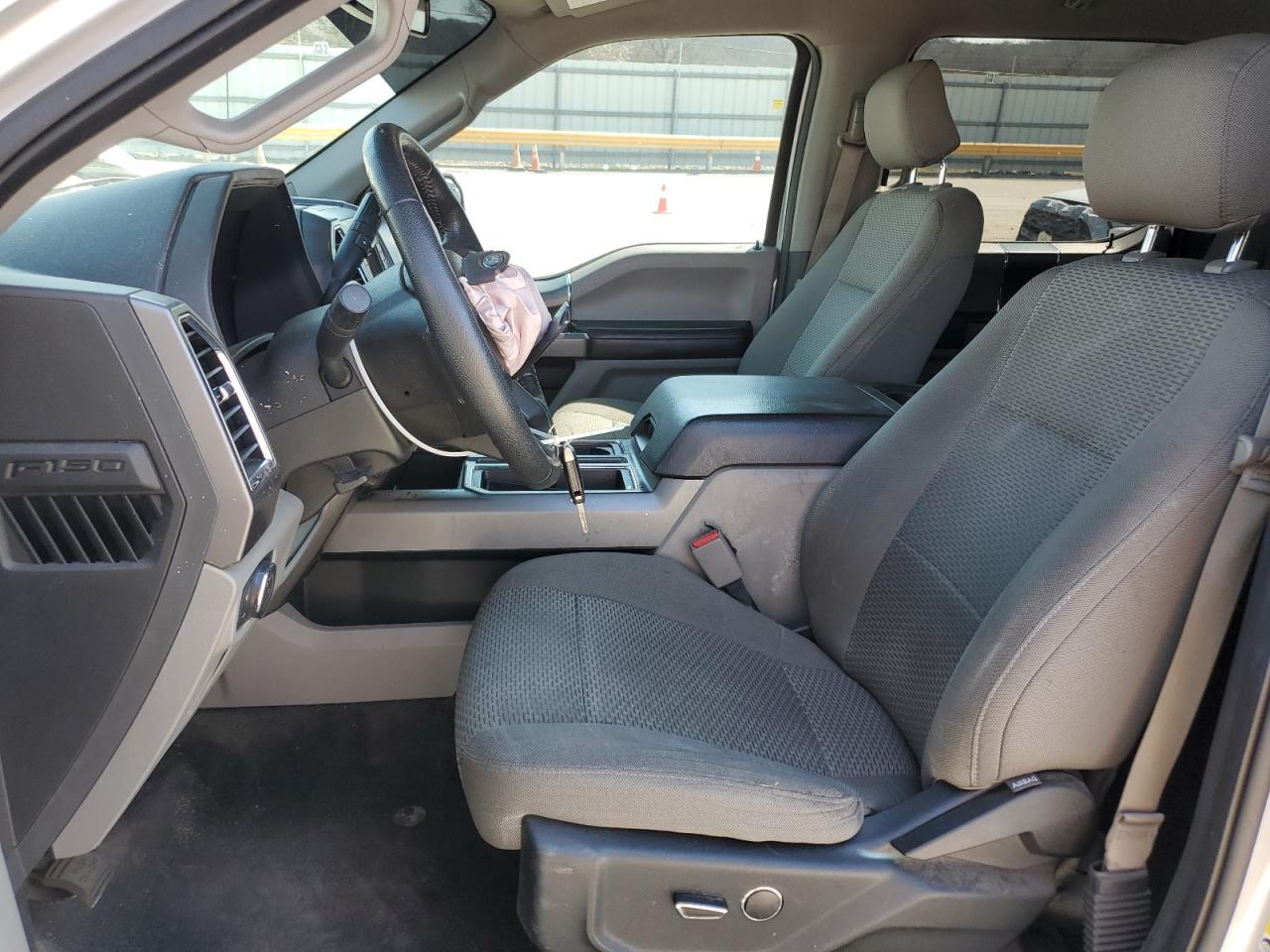 2015 Ford F-150 VIN 1FTEW1CF0FKD75006 Copart auction photo, front end / side damage thumbnail 7