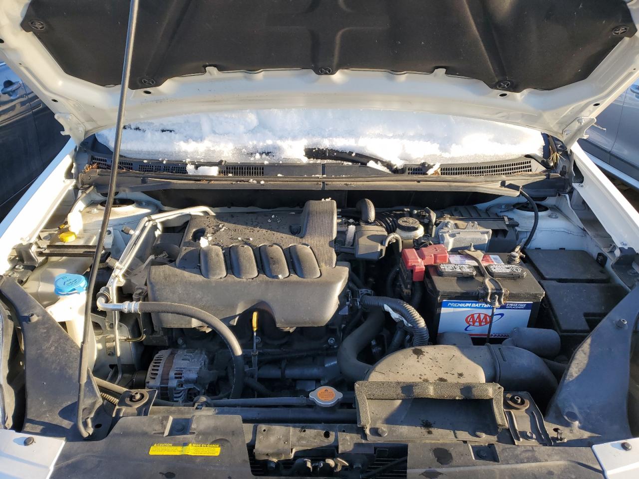 2010 Nissan Sentra VIN 3N1AB6AP1AL712926 Copart auction photo, side / front end damage thumbnail 11