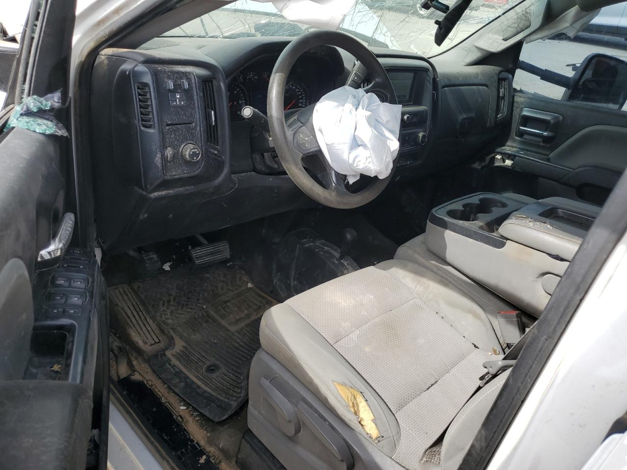 2016 GMC Sierra VIN 1GTV2LEC8GZ154515 Copart auction photo, front end / all over damage thumbnail 8