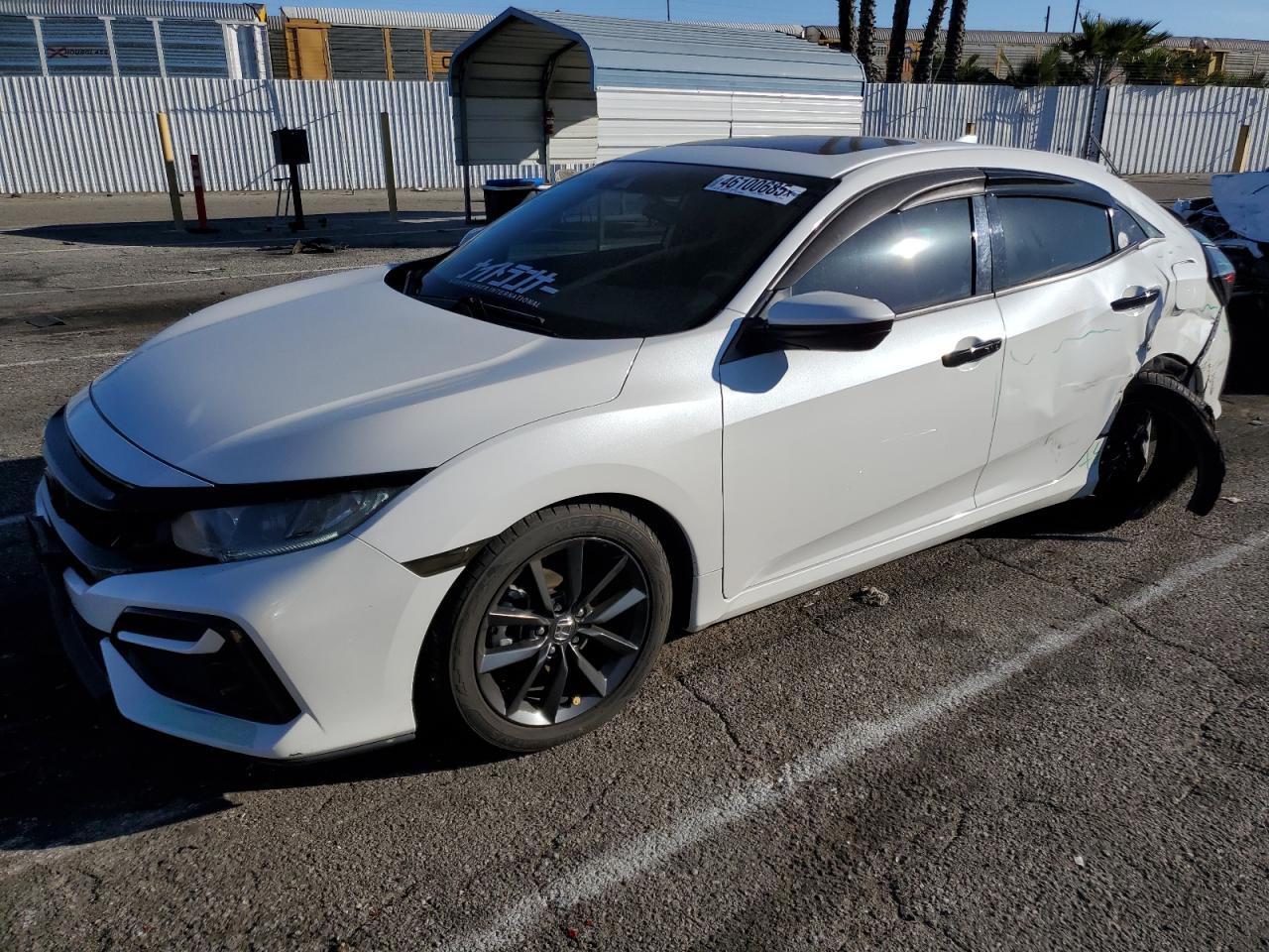 2021 Honda Civic VIN SHHFK7H62MU403294