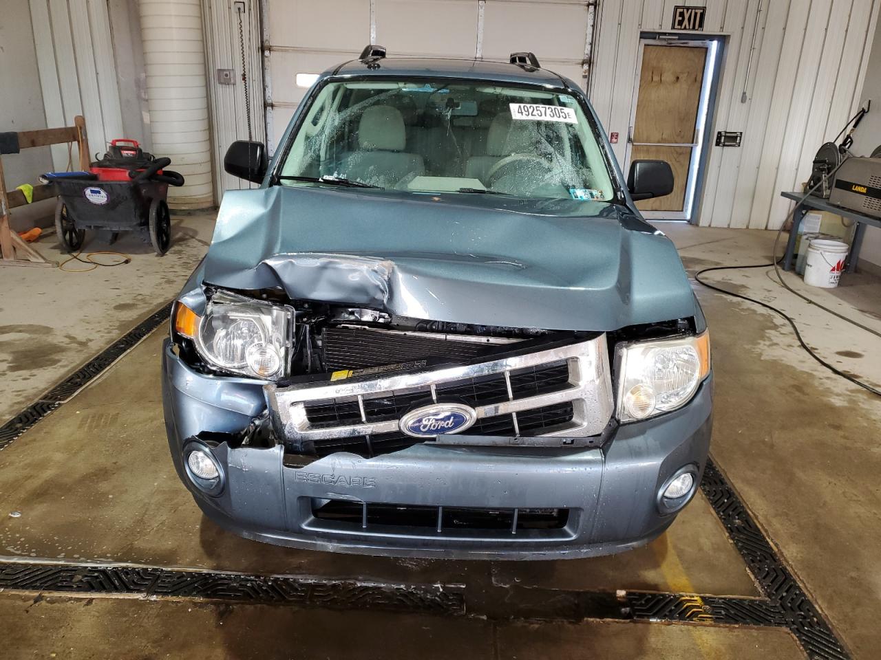 2011 Ford Escape VIN 1FMCU0D71BKA12301 Copart auction photo, front end damage thumbnail 5