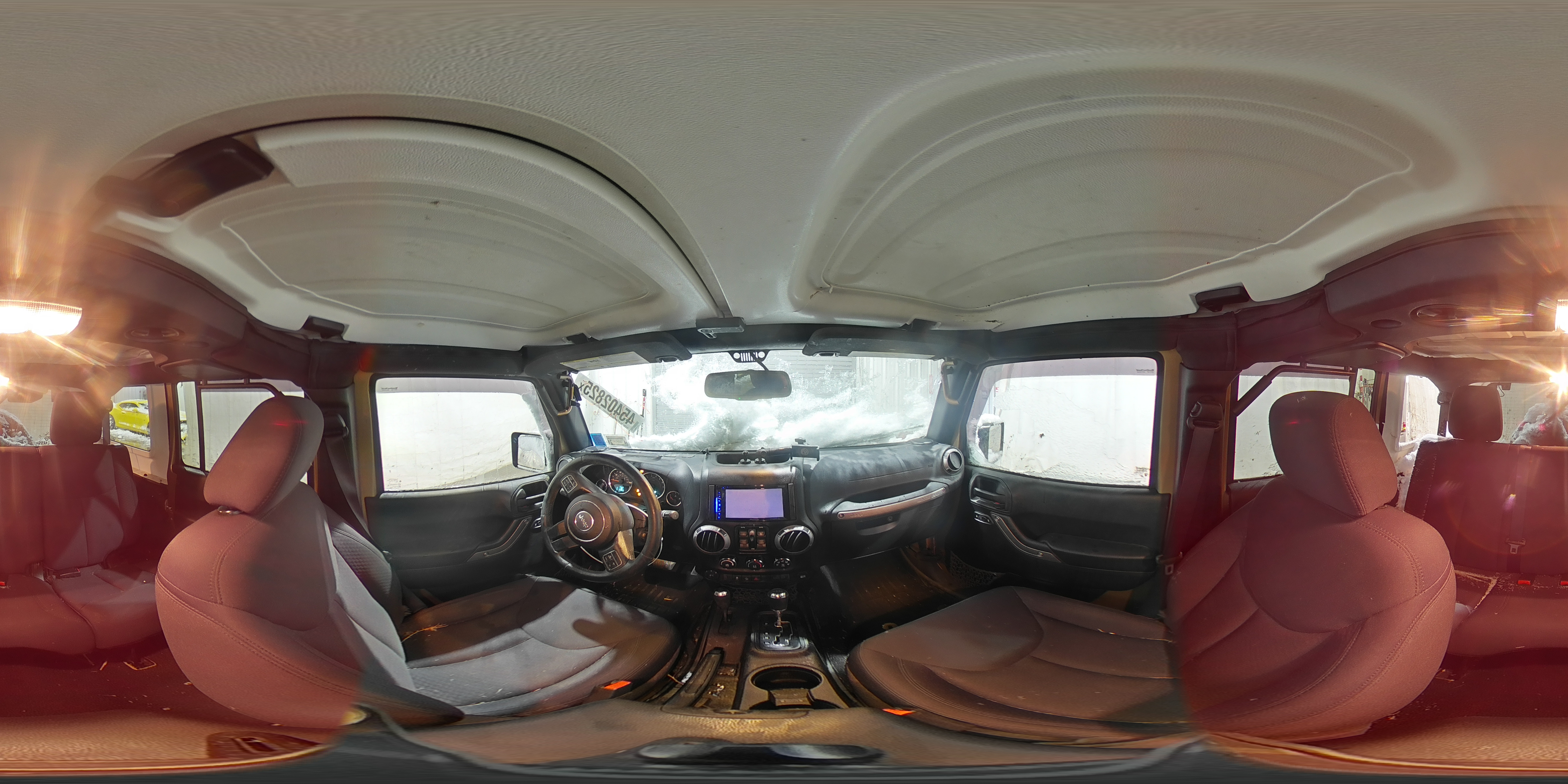 2015 Jeep Wrangler VIN 1C4BJWDG4FL707058 Copart auction photo, rear end damage thumbnail 14