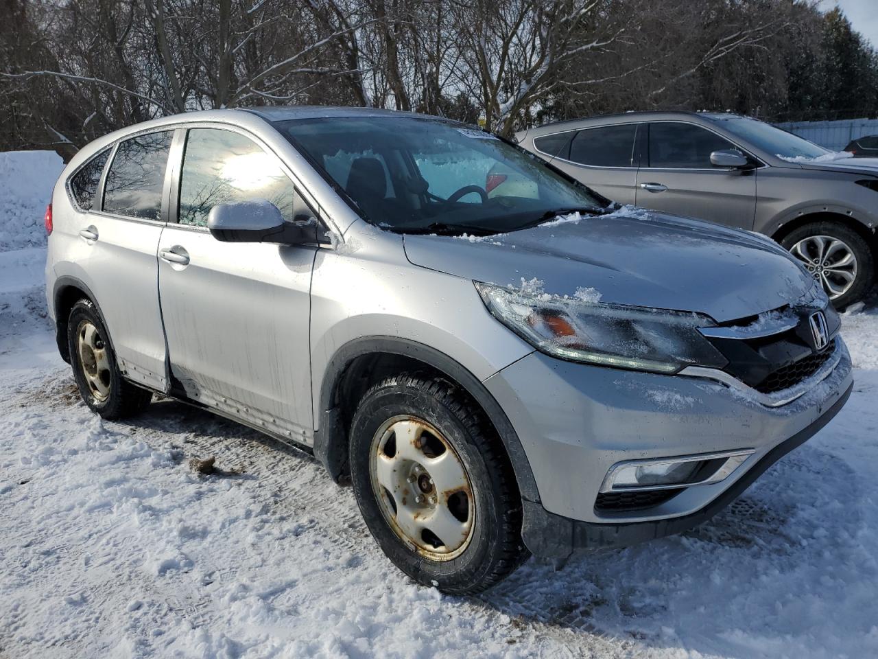 2016 Honda CR-V VIN 2HKRM4H42GH100642 Copart auction photo, side / undercarriage damage thumbnail 4