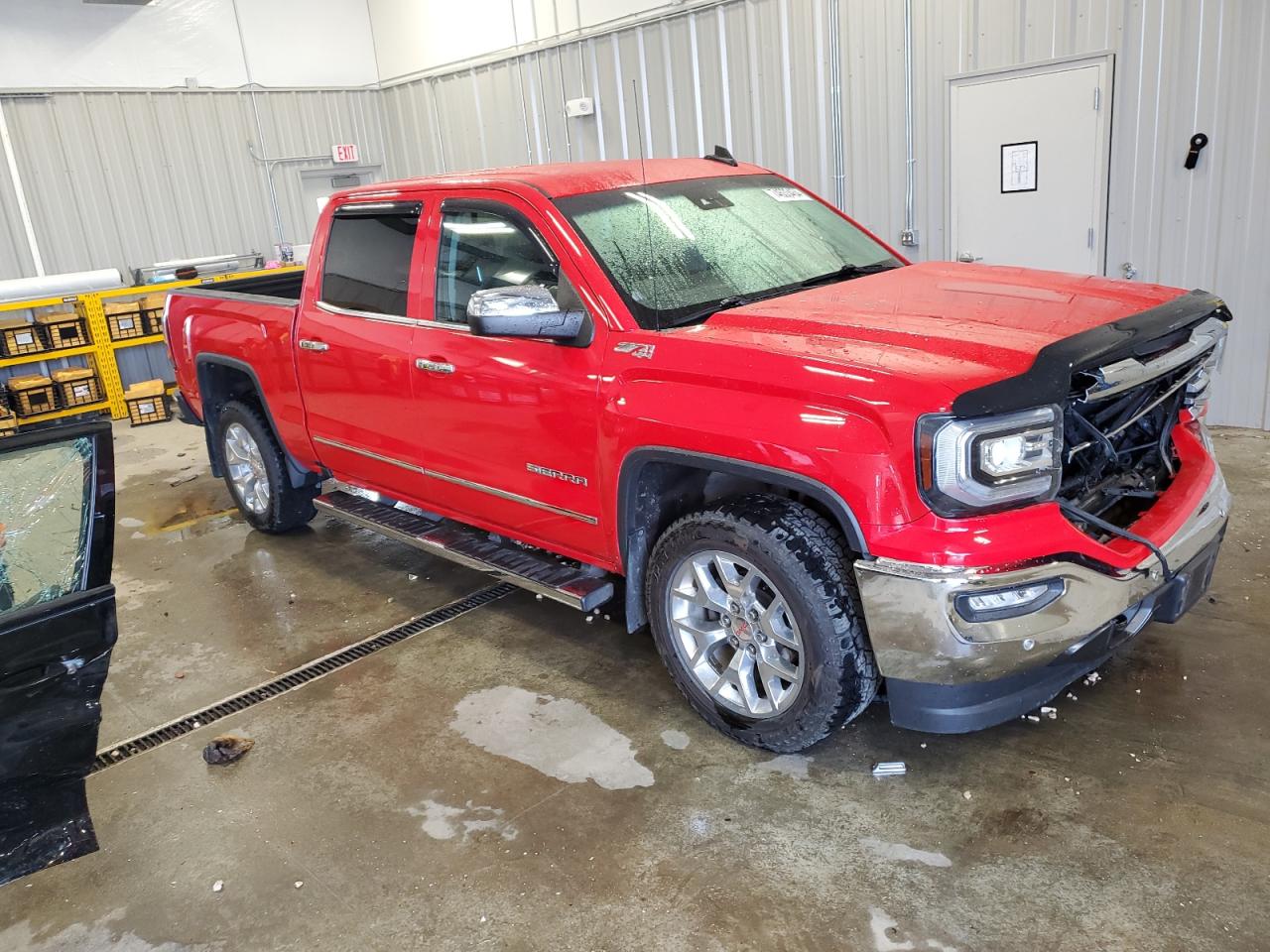2018 GMC Sierra VIN 3GTU2NEJ5JG264483 Copart auction photo, all over damage thumbnail 4