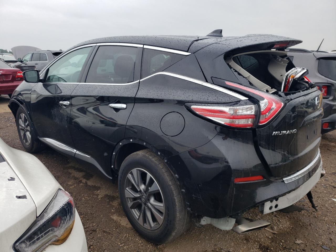 2018 Nissan Murano VIN 5N1AZ2MH4JN180878 Copart auction photo, all over damage thumbnail 2