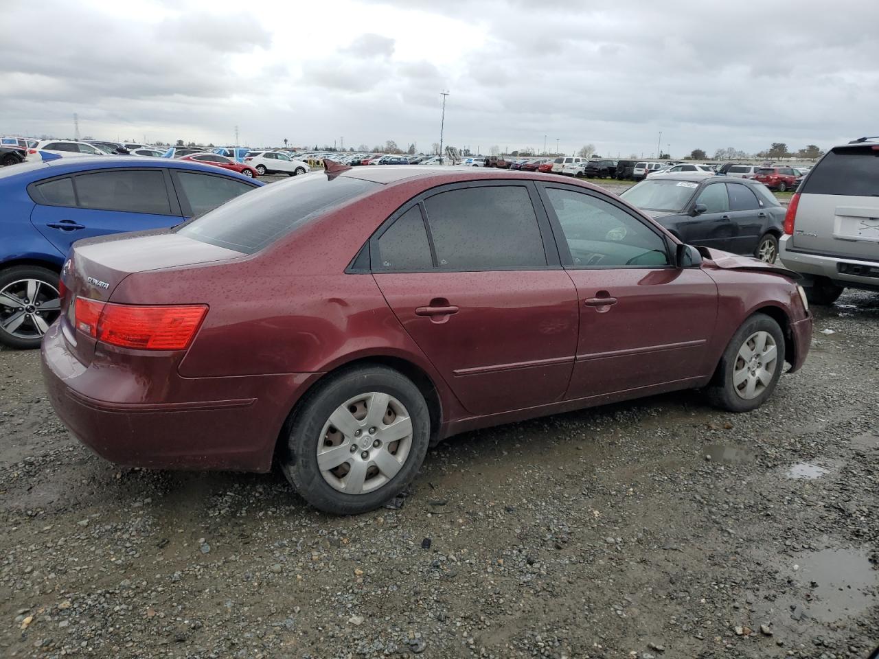 2010 Hyundai Sonata VIN 5NPET4AC7AH631099 Copart auction photo, front end damage thumbnail 3