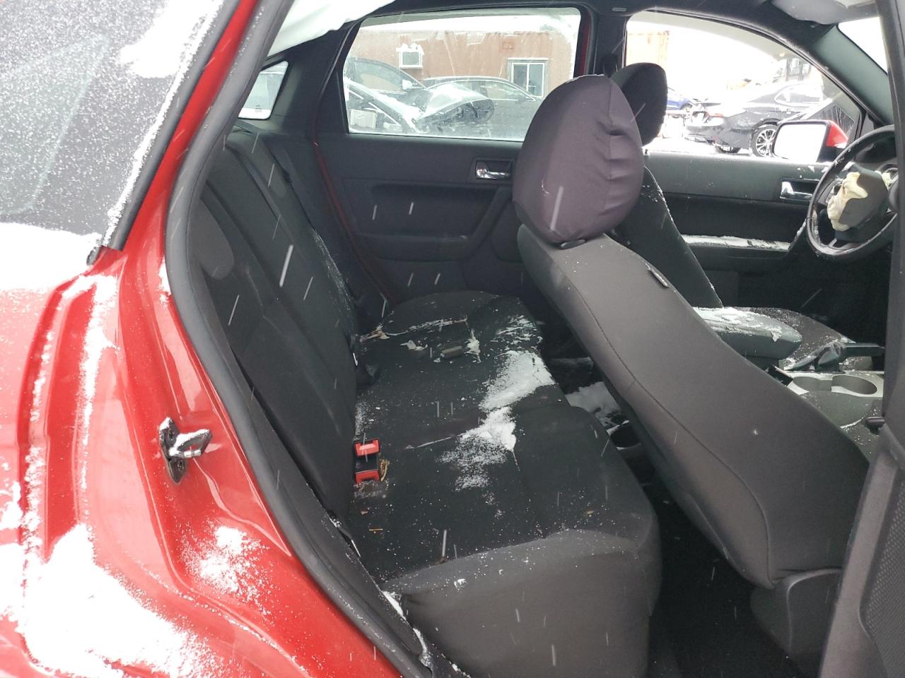 2008 Ford Focus VIN 1FAHP35N88W183649 Copart auction photo, front end / rear end damage thumbnail 10