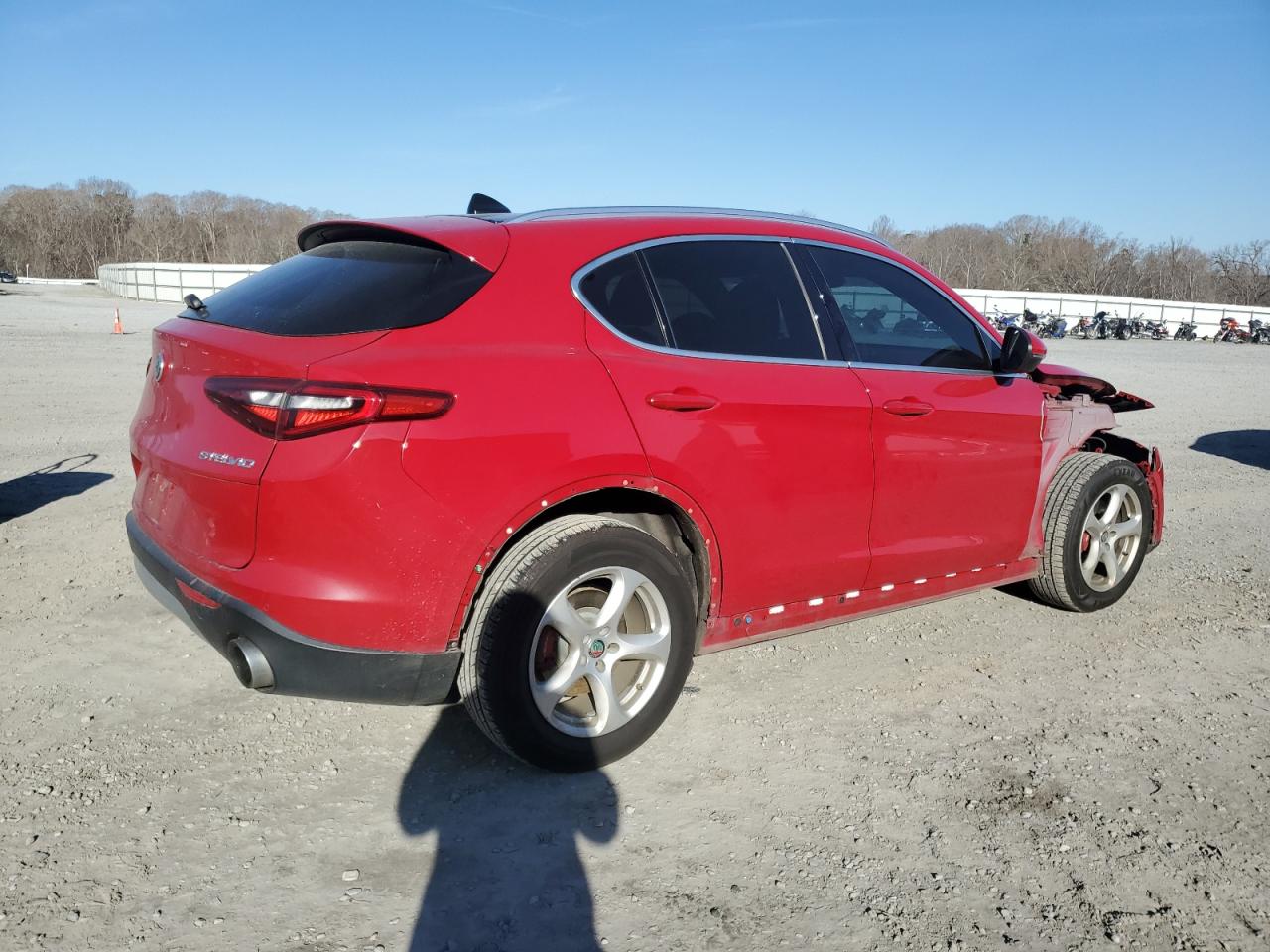2018 Alfa Romeo Stelvio VIN ZASFAKANXJ7B89561 Copart auction photo, all over / minor dent/scratches damage thumbnail 3