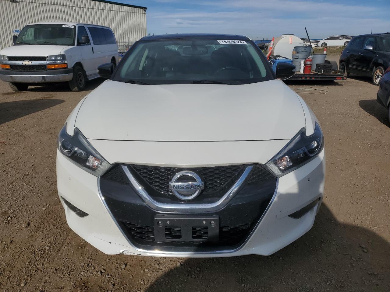 2018 Nissan Maxima VIN 1N4AA6AP0JC376557 Copart auction photo, hail / side damage thumbnail 5