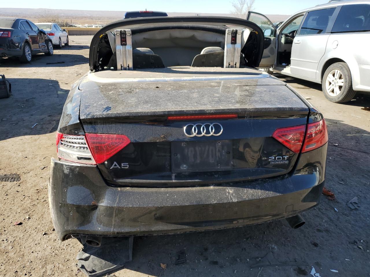 2016 Audi A5 VIN WAUM2AFH5GN004375 Copart auction photo, all over damage thumbnail 6