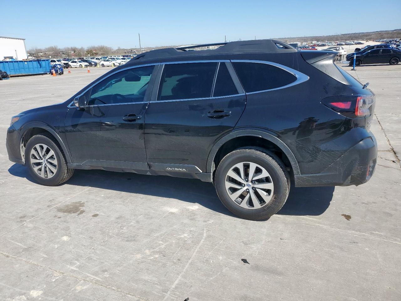 2021 Subaru Outback VIN 4S4BTADC5M3163351 Copart auction photo, side / rear end damage thumbnail 2
