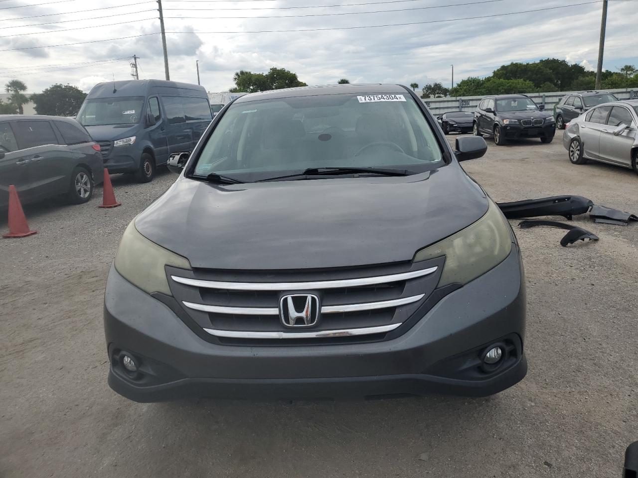 2013 Honda CR-V VIN 3CZRM3H53DG704542 Copart auction photo, rear end damage thumbnail 5
