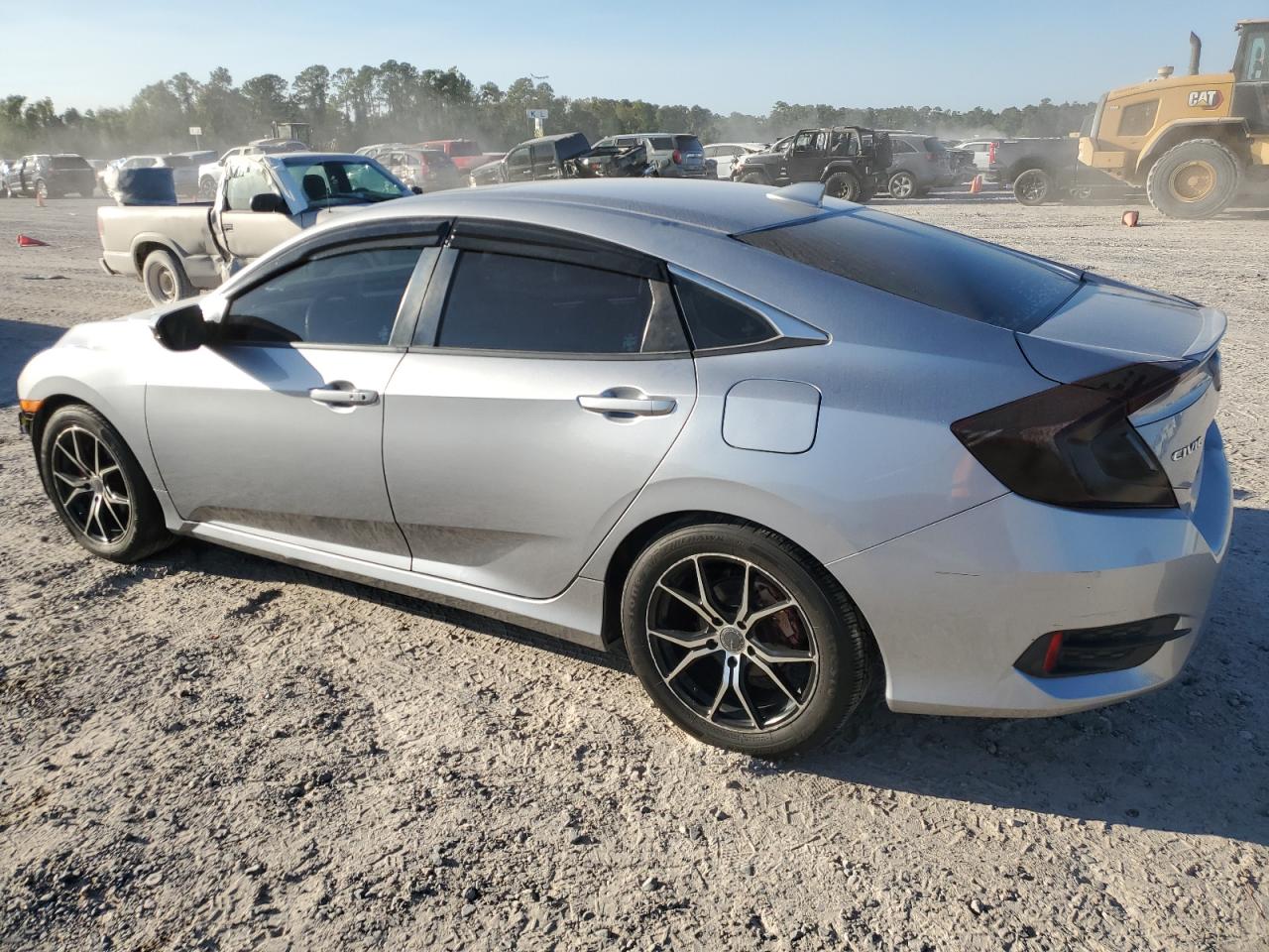 2017 Honda Civic VIN 19XFC1F39HE025829 Copart auction photo, front end damage thumbnail 2