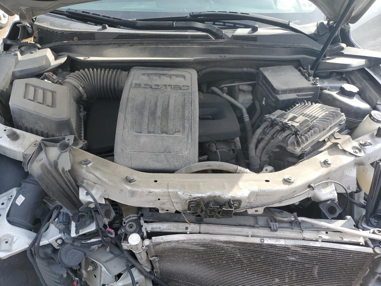 2017 Chevrolet Equinox VIN 2GNALCEK3H1615124 Copart auction photo, front end damage thumbnail 13
