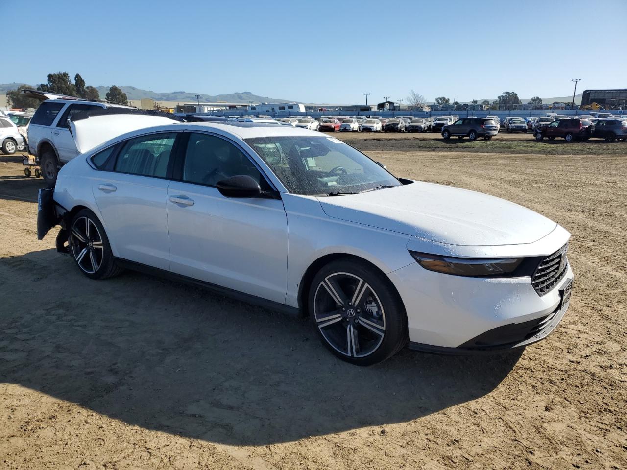 2023 Honda Accord VIN 1HGCY2F50PA005497 Copart auction photo, rear end damage thumbnail 4