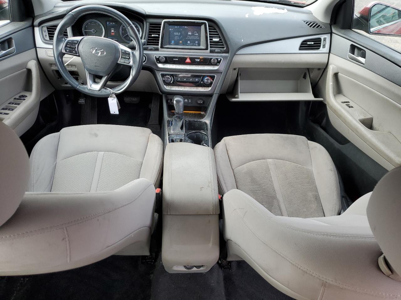 2018 Hyundai Sonata VIN 5NPE34AF6JH665786 Copart auction photo, rear end damage thumbnail 8