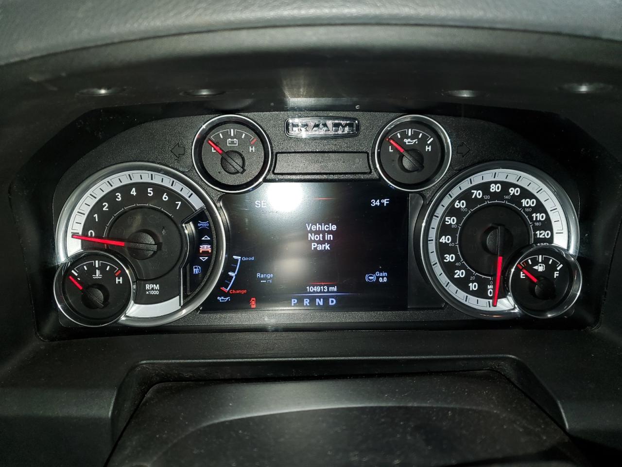 2016 RAM 1500 VIN 3C6RR7LT5GG246308 Copart auction photo, front end damage thumbnail 9