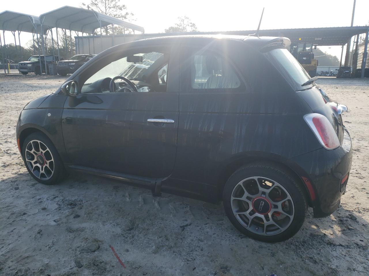 2012 Fiat 500 VIN 3C3CFFBR4CT110054 Copart auction photo, all over damage thumbnail 2