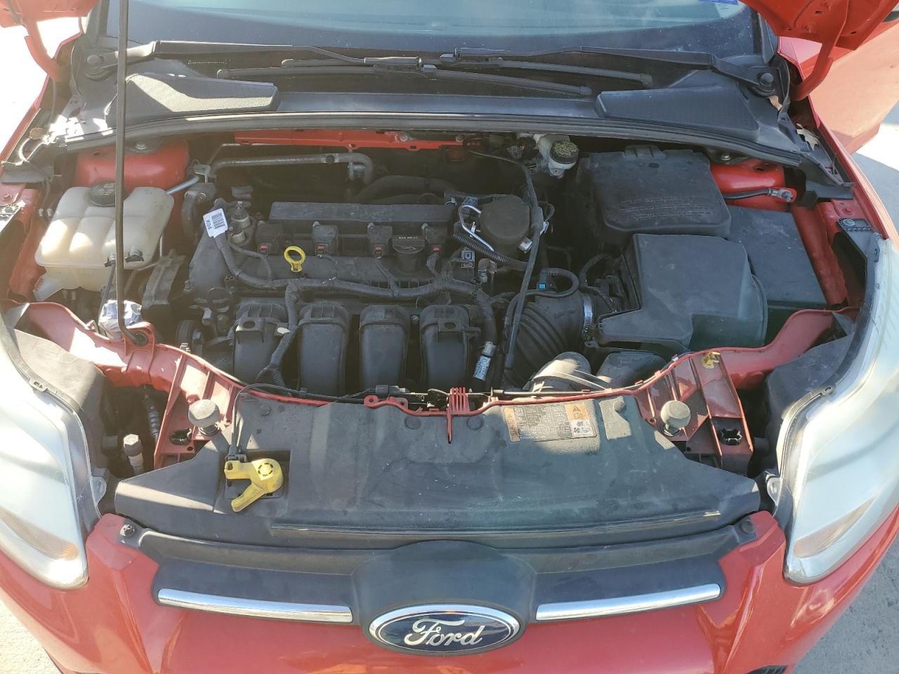 2014 Ford Focus VIN 1FADP3K27EL302538 Copart auction photo, side damage thumbnail 11