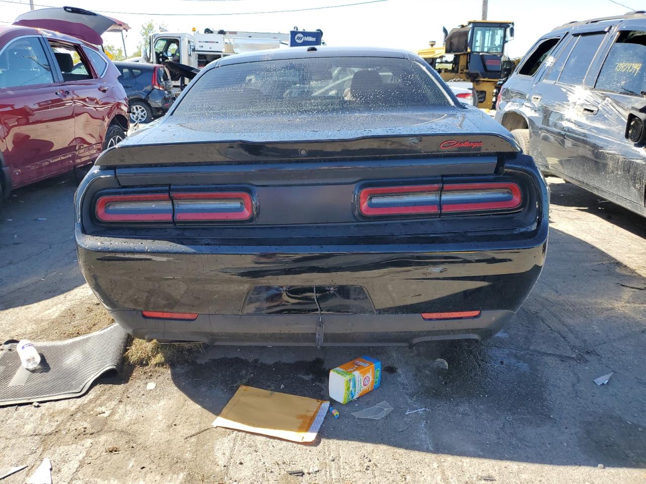 2021 Dodge Challenger VIN 2C3CDZBT6MH502921 Copart auction photo, all over damage thumbnail 6