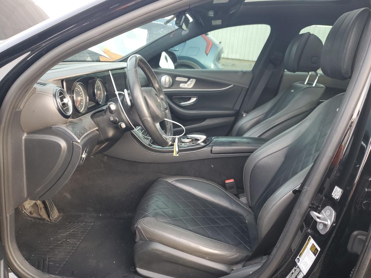2017 Mercedes-Benz E-klasse VIN WDDZF4JB8HA209477 Copart auction photo, front end / undercarriage damage thumbnail 7