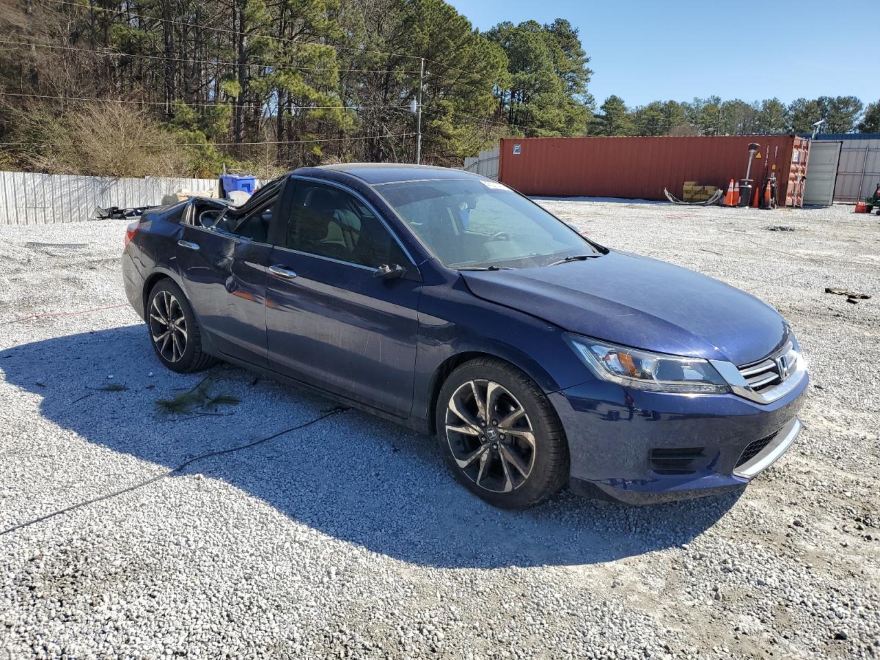 2014 Honda Accord VIN 1HGCR2F39EA116011 Copart auction photo, top/roof / all over damage thumbnail 4