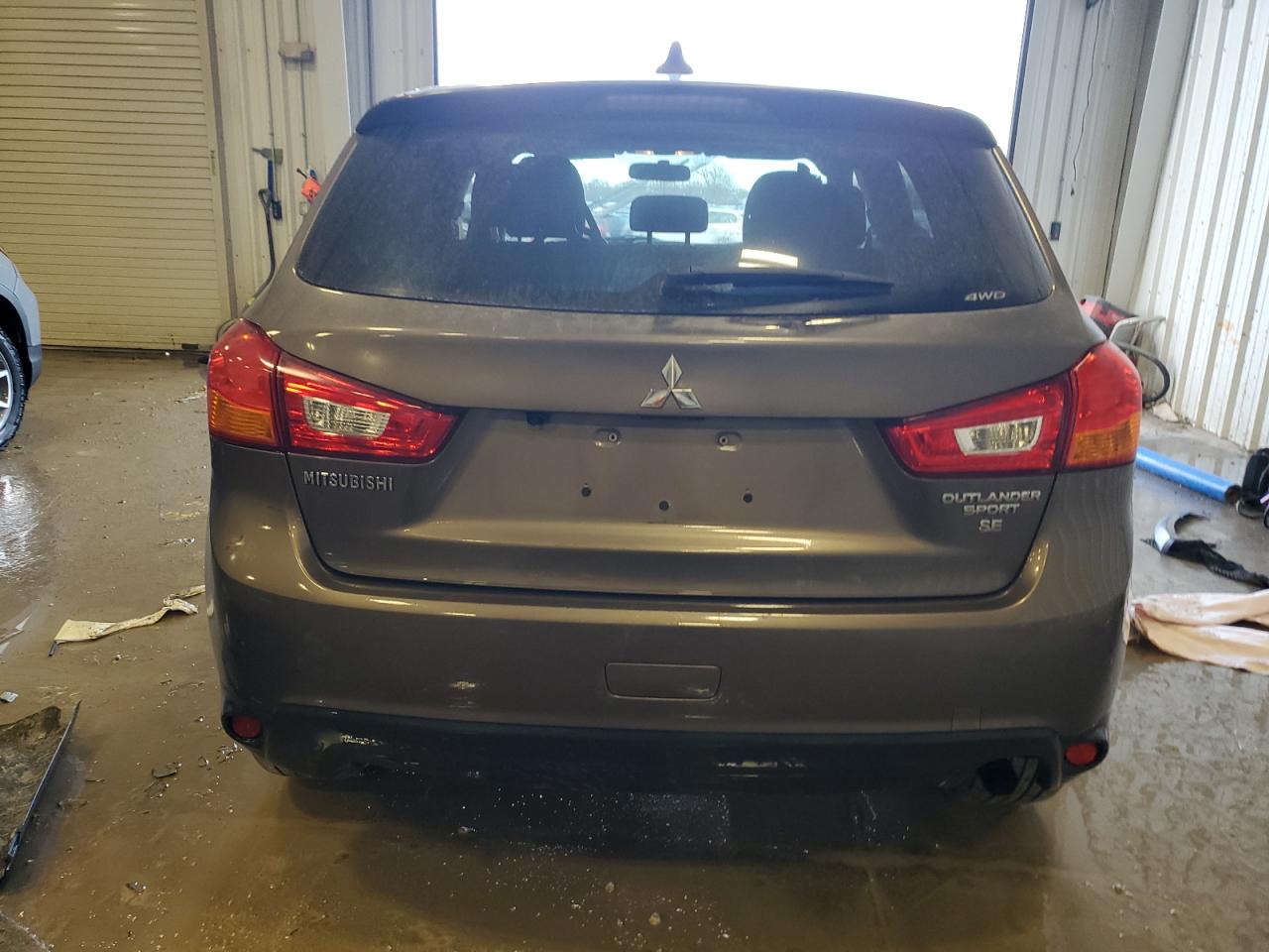 2017 Mitsubishi Outlander VIN JA4AR3AW1HZ069683 Copart auction photo, rear end damage thumbnail 6