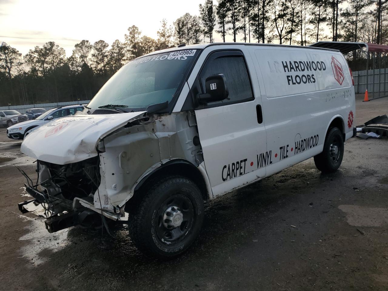 2014 Chevrolet Express VIN 1GCWGFFA7E1154781