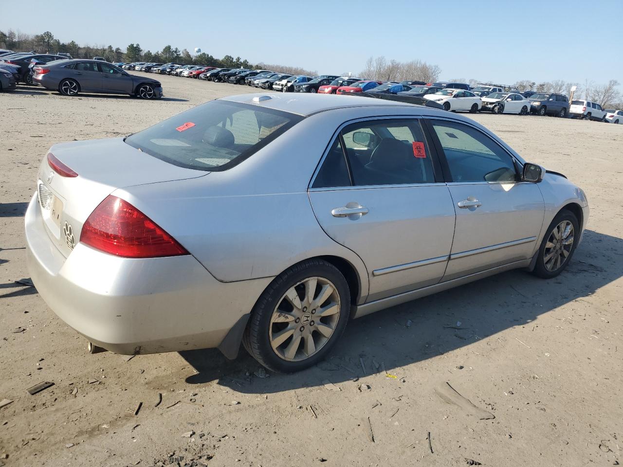 2006 Honda Accord VIN 1HGCM66586A027278 Copart auction photo, front end / minor dent/scratches damage thumbnail 3