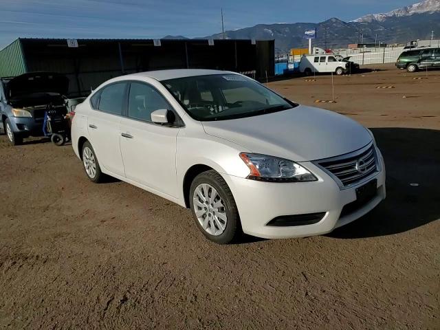 2013 Nissan Sentra VIN 3N1AB7AP7DL656629 Copart auction photo, rear end damage thumbnail 10