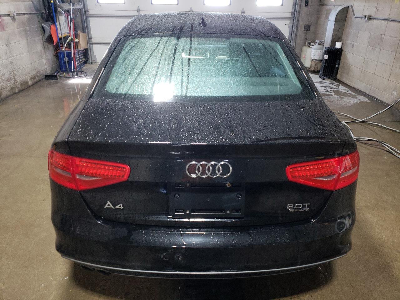 2015 Audi A4 VIN WAUBFAFL9FN043601 Copart auction photo, front end damage thumbnail 6