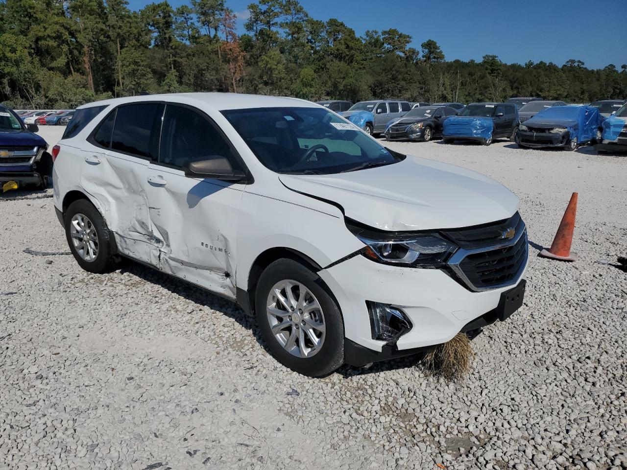 2019 Chevrolet Equinox VIN 2GNAXHEV8K6160132 Copart auction photo, side damage thumbnail 4