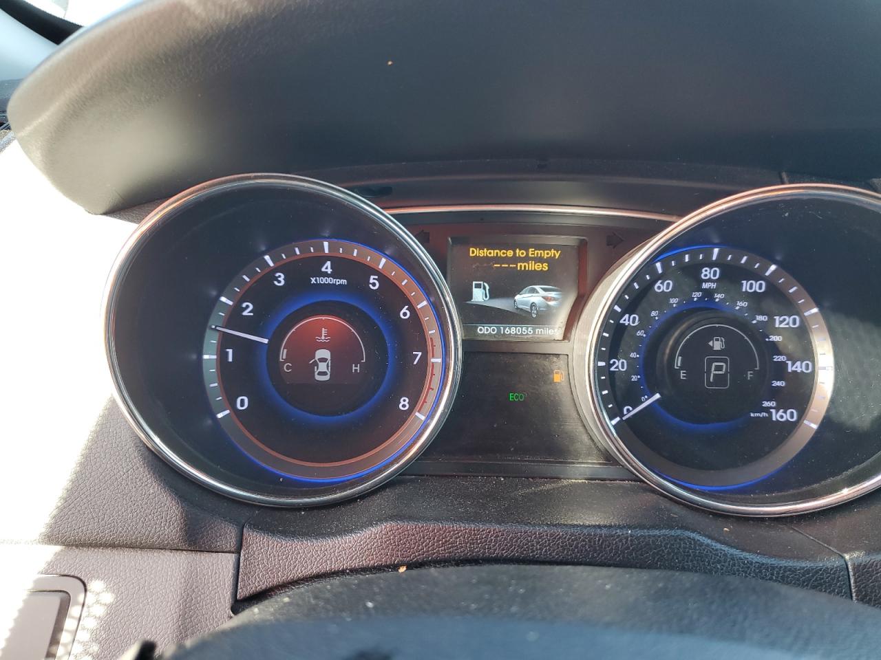 2014 Hyundai Sonata VIN 5NPEC4AC3EH873992 Copart auction photo, rear end damage thumbnail 9